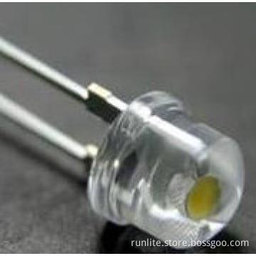 Higher Light Efficiency—5mm Neutral White LEDs